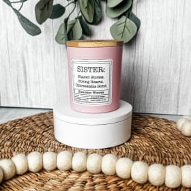 "Sister" candle item