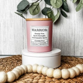 "Warrior" candle item