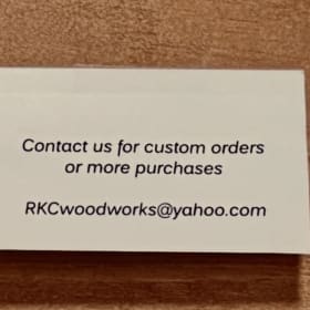 12x24 Custom 5-Puck Holder item