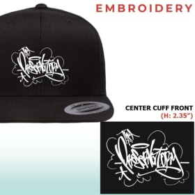 Tuke One Hand Style The Preservatory Flat Bill Cap Black item