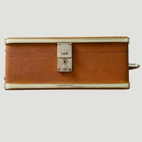 Vintage Travel Bar Suitcase Cocktail Set item