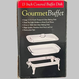 13" Covered Buffet Dish item