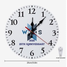 WMPCS Wooden Clock item