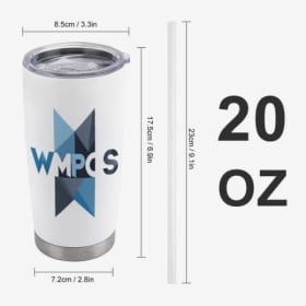 WMPCS 20oz Insulated Stainless Steel Cup with Lid item