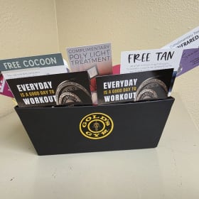 Gold’s Gym & Sunsations Ultimate Wellness Gift Basket item