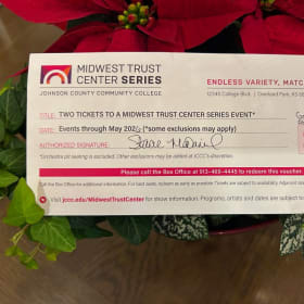 Two Tickets to a Midwest Trust Center Series Event item