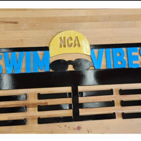 Swim Vibes Ribbon Display item