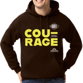 Adulte Hoodie Chocolat foncé item