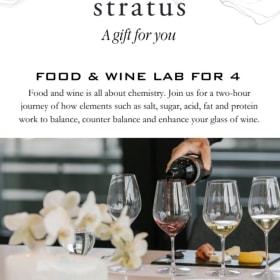 Stratus Vineyards Food and Wine Lab for 4 item