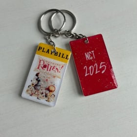 Custom Playbill Keychain item