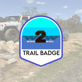 Where 2 Wheel Trail Badge item