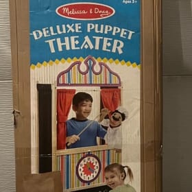 Melissa & Doug Deluxe Puppet Theater item