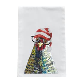 Chicken Tea Towel and Tote Bag Set item