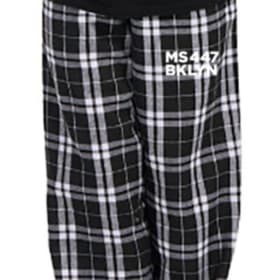 Black Unisex Pajama Bottom. Youth M item