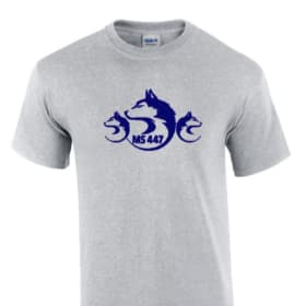 Grey Wolf T-shirt. Adult S item