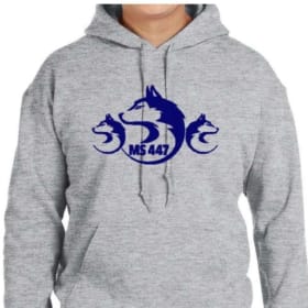 Grey Hoodie. Youth M item