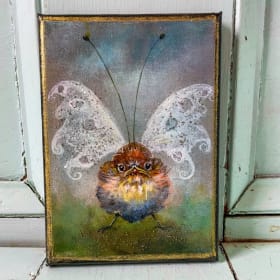 Shelly Broughton Bird Canvas Prints - Set of two item