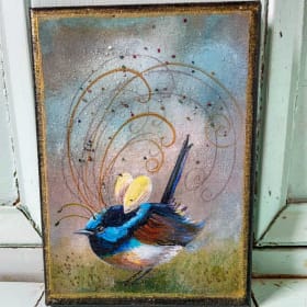 Shelly Broughton Bird Canvas Prints - Set of two item