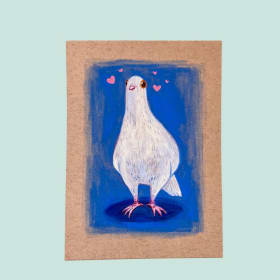 3 Original Pigeon Artworks by Sketchy Chelsea item