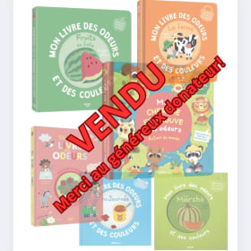 VENDU - Offrez un lot de livres des odeurs item