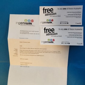 Ingenium Museum Passes - 1 item