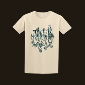 T-shirt 'Les mains à la terre' (PETIT) item