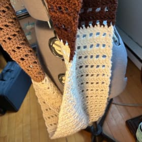 Earthtone Infinity Scarf item