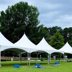 Athlete's Village Tent & Tables item
