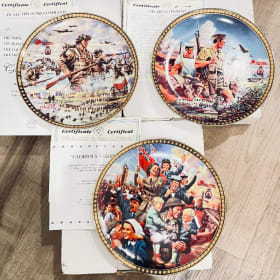 "Canada Remembers" Collector Plates item