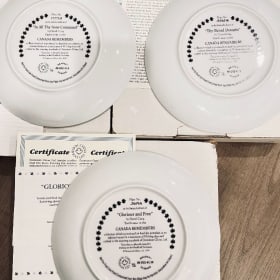 "Canada Remembers" Collector Plates item
