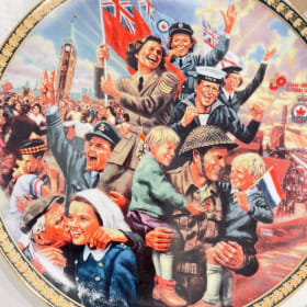 "Canada Remembers" Collector Plates item