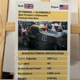 Top Trumps Card: 55 Bert Finnikin item