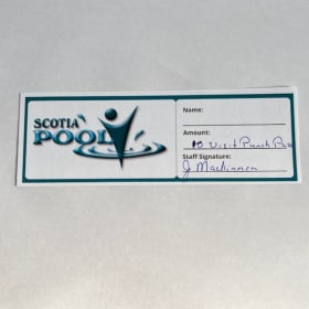 10 Visit Punch Pass - Scotia Pool item
