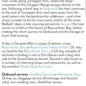 2 Alaska Railroad Round-trip Tickets (Seward) item