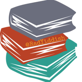 STICKER: Yeshiva-Bokher Radical Books ישיבֿה־בחור ראַד ביכער item