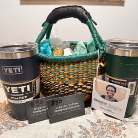 Hand Made Basket, 2-Yetis, 3 Gift Cards item