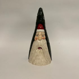 Hand-carved Santa Figure item