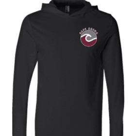 Cape Arena Wave Logo Hooded Tee - Black item
