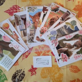 Handmade Greeting cards - set of 10 item