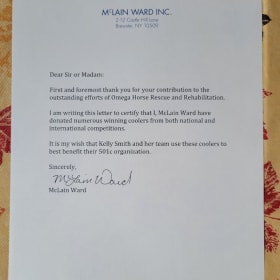 USET - Winning cooler from Olympic medalist McLain Ward item