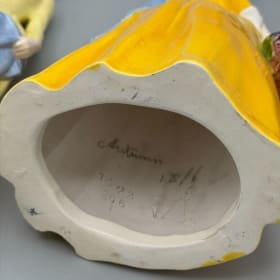 Wiener Kunstkeramische Werkstätte Spring & Autumn Figurines item