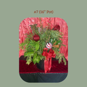 Winter Porch Pot #7 item