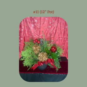 Winter Porch Pot #11 item