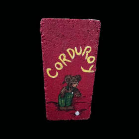 “Corduroy” Hand-Painted Brick - Limited Qtys. item