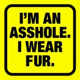 A-Holes Wear Fur item