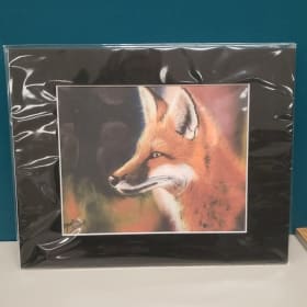 Portrait renard (pastel sec) item
