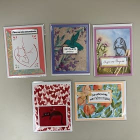 Lots de cinq cartes (lot 3) item