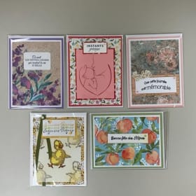 Lots de cinq cartes (lot 4) item