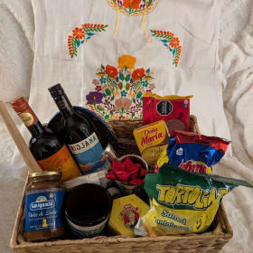 Hispanic Cultural Basket donated by PCPE item