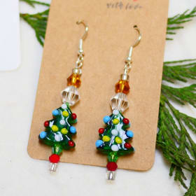 Christmas Tree Earrings item